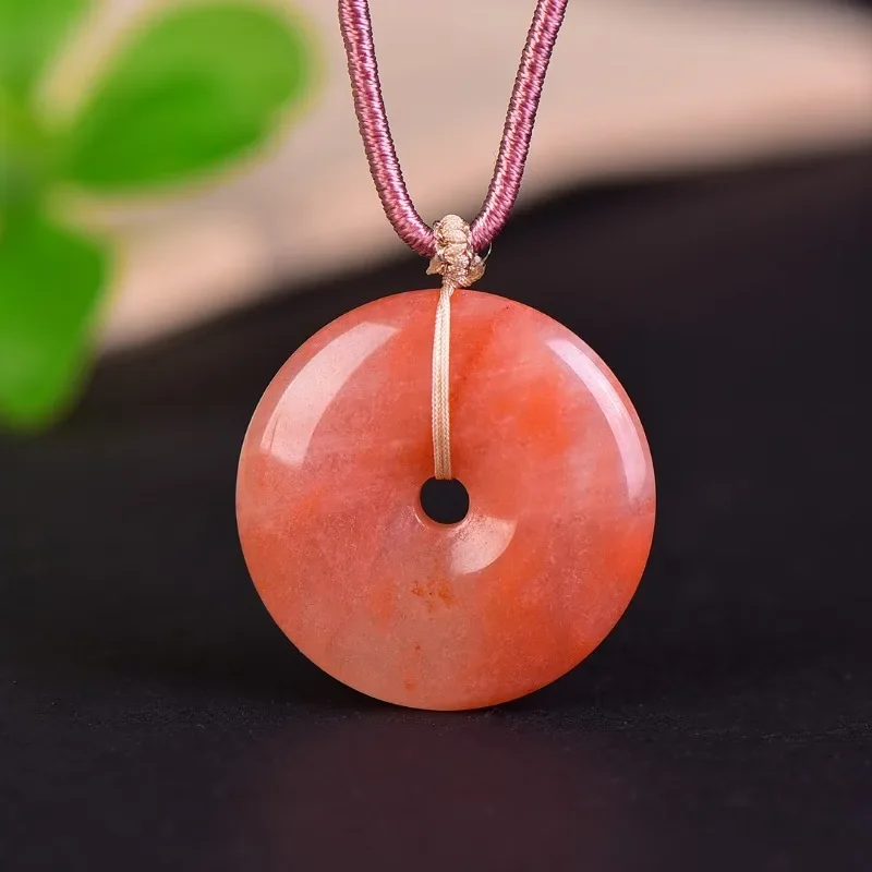 Natural Golden Jade Peach Blos - Men Accessories Ethnic 리뷰 및 가격