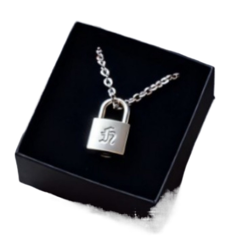 Smooth Matte Finish Metal Lock - Men'S Accessories And Jewelry 리뷰 및 가격