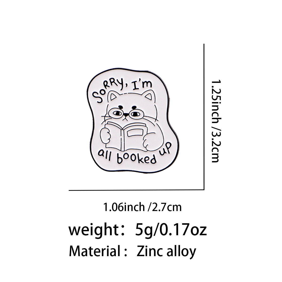 Enamel Pins Cat Frog Quotes Br - Men'S Accessories Quotes 리뷰 및 가격