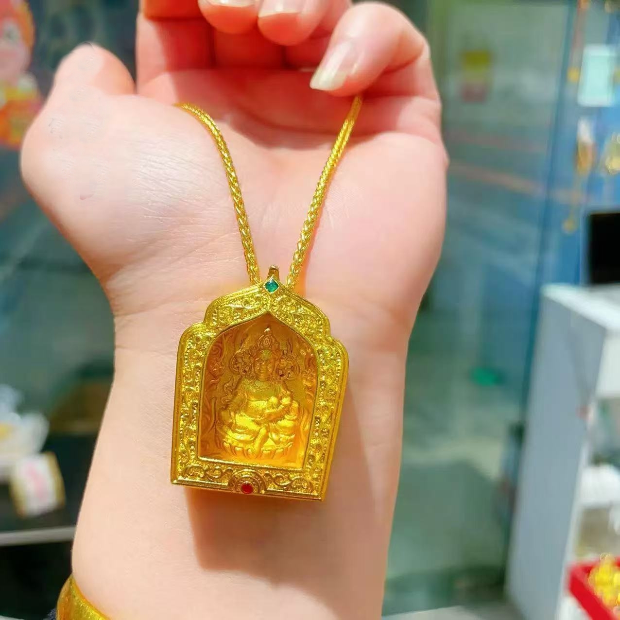 Blessing Acalanatha Pendant Fo - Men Accessories Ethnic 리뷰 및 가격