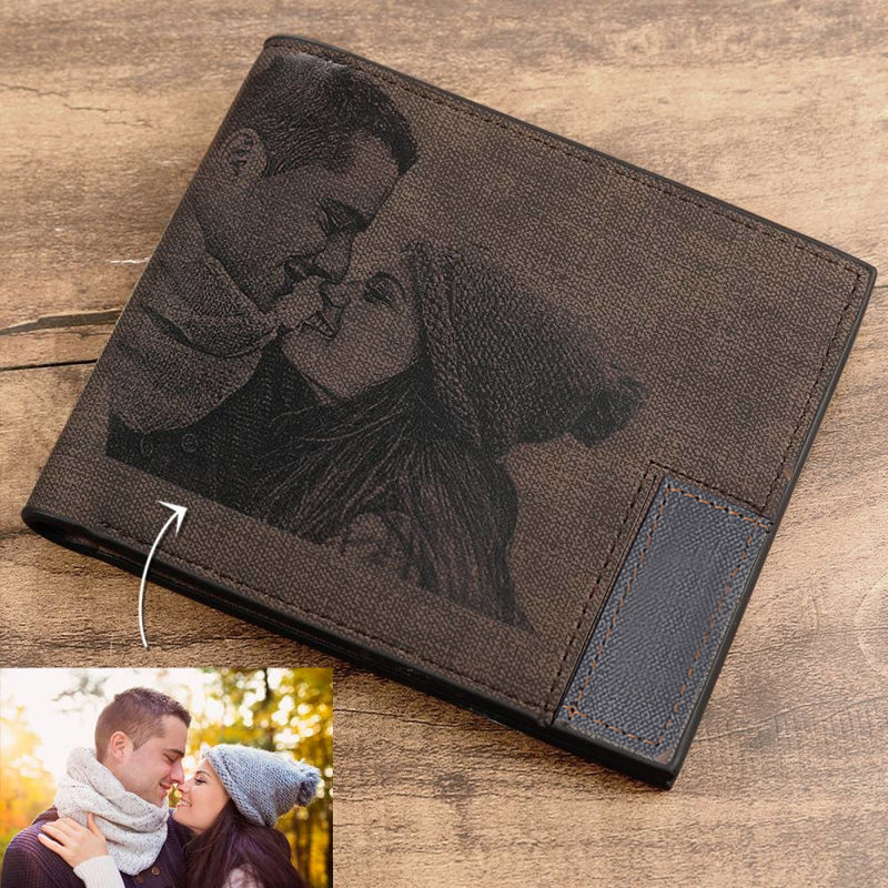 Custom Picture PU Leather Wall - Bifold Leather Wallet 리뷰 및 가격