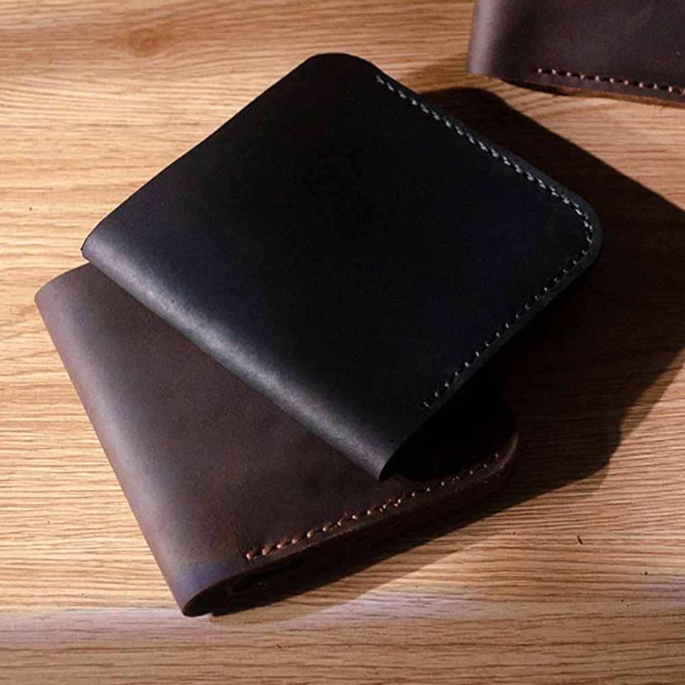 9.5x10cm folded wallet cardhol - Bifold Leather Wallet 리뷰 및 가격