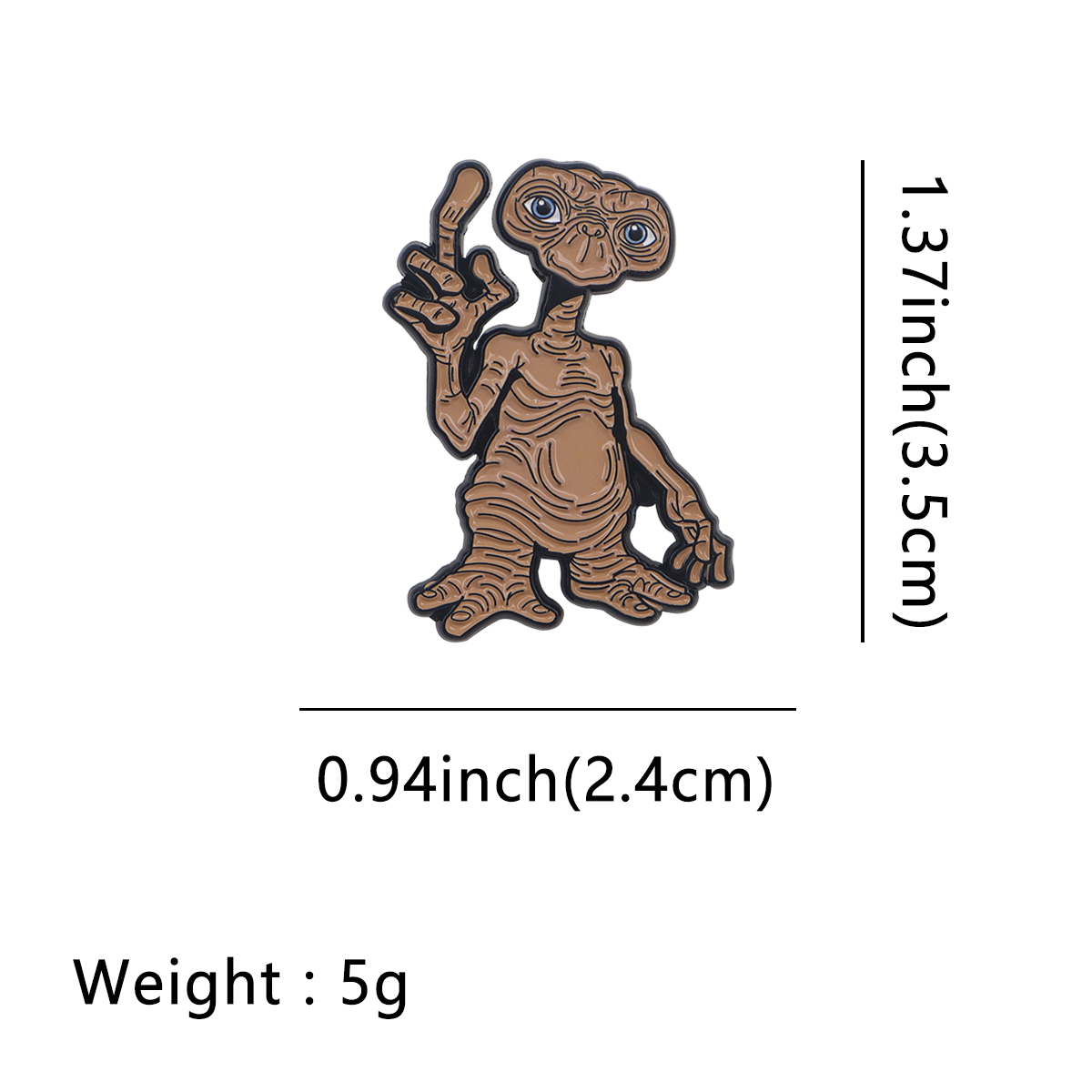Vintage Funny Alien Enamel Car - Men'S Accessories And Jewelry 리뷰 및 가격