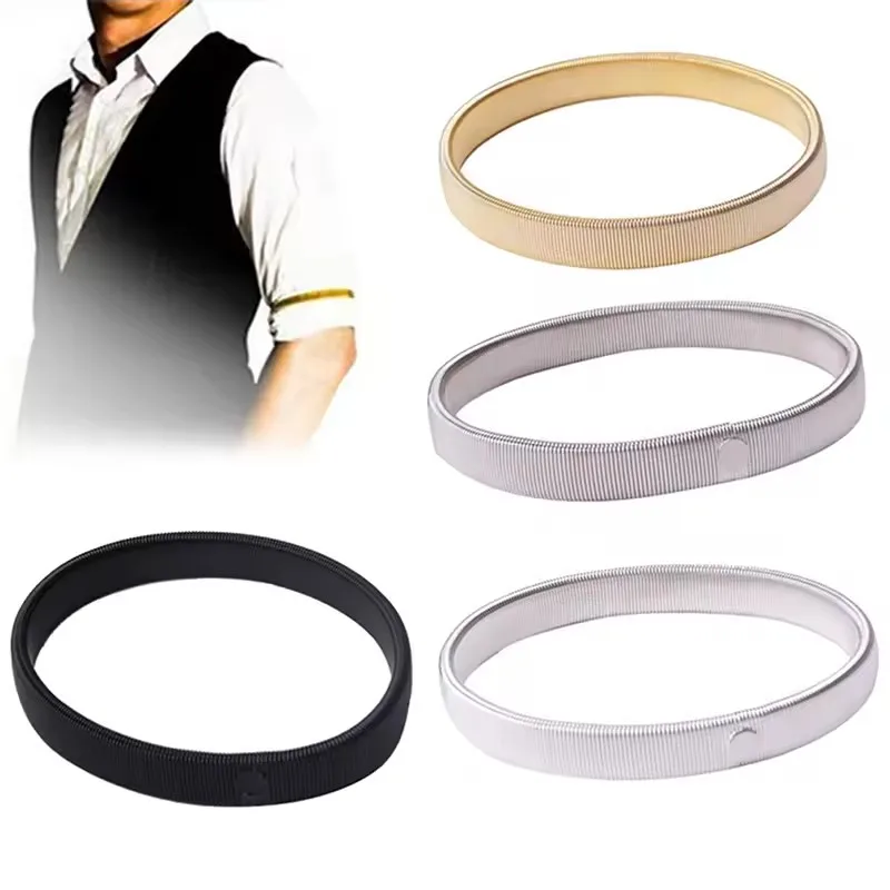 1 Pcs Elastic Armband Shirt Sl - Men Accessories Wedding 리뷰 및 가격