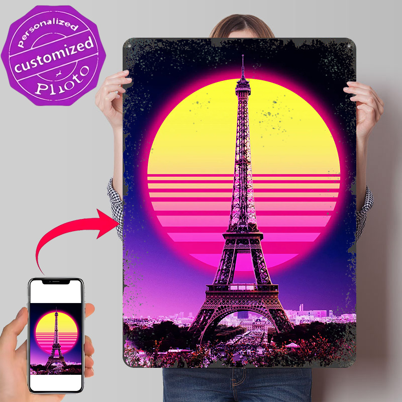 Paris Eiffel Tower Retro Perso - Men'S Accessories Paris 리뷰 및 가격