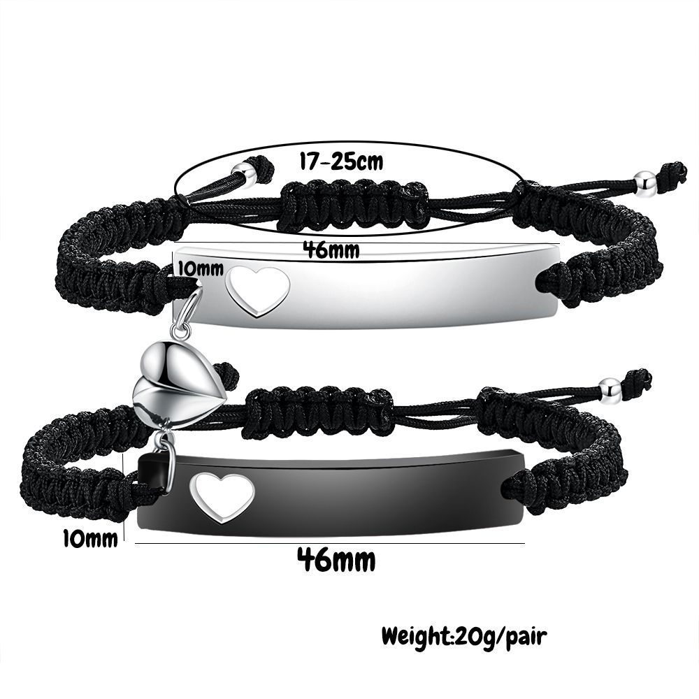 Custom Stainless Steel Couple  - Men Accessories All 리뷰 및 가격