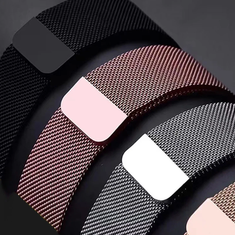 Milanese Loop Strap For Apple  - Men Accessories Website 리뷰 및 가격