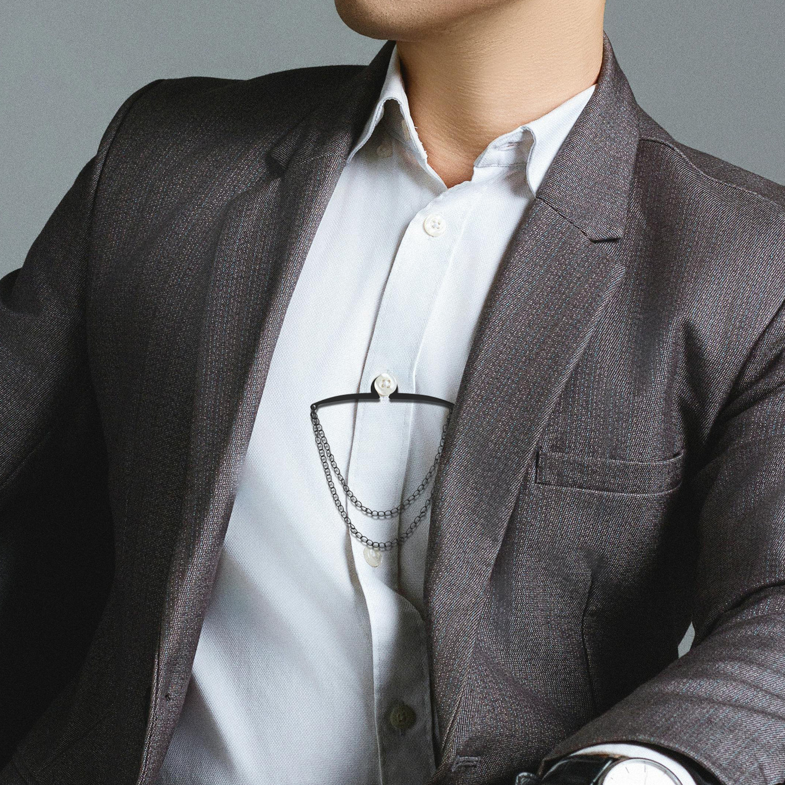 3pcs Shirt Tie Clips For Men C - Men Accessories Wedding 리뷰 및 가격