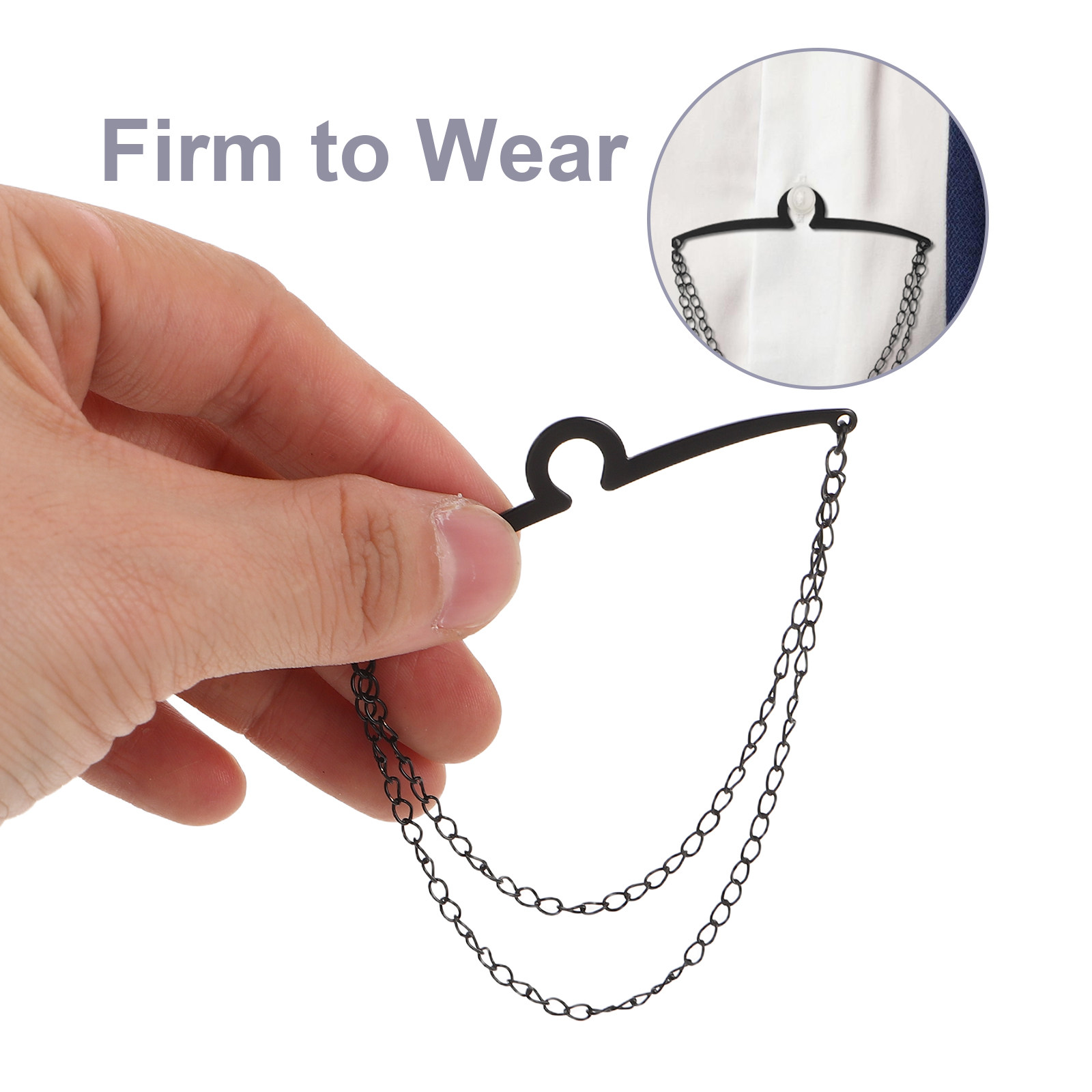 3pcs Shirt Tie Clips For Men C - Men Accessories Wedding 리뷰 및 가격
