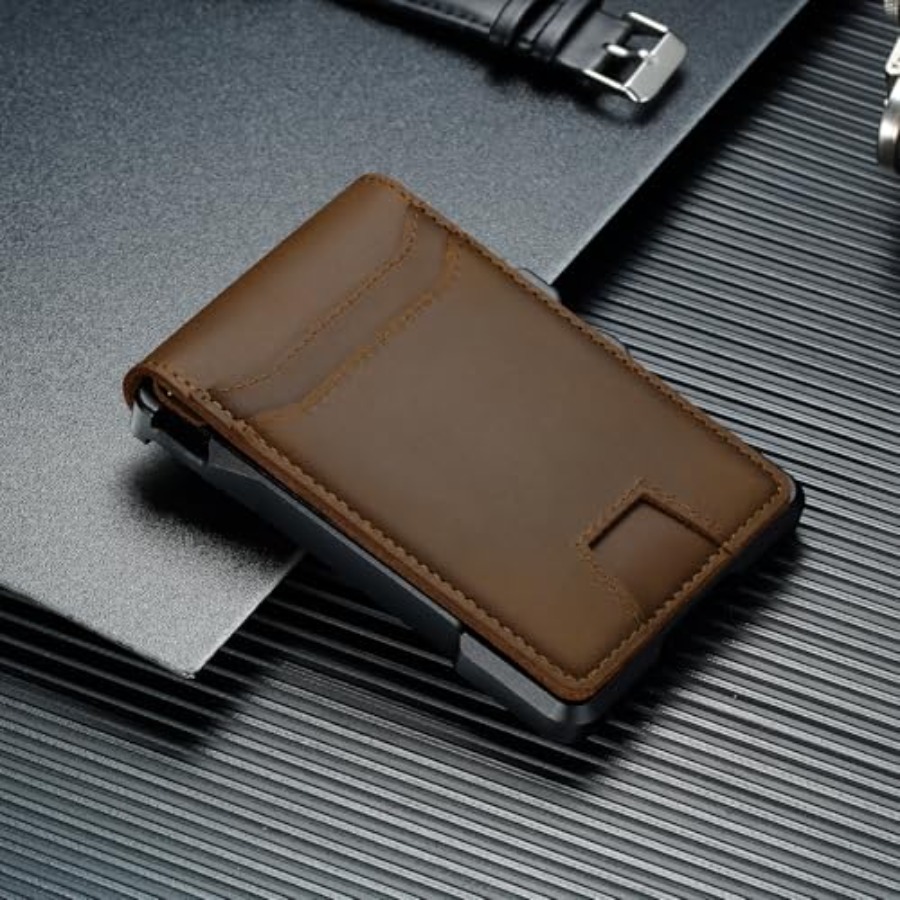 Genuine Leather Wallet for Men - Money Clip Slim 리뷰 및 가격