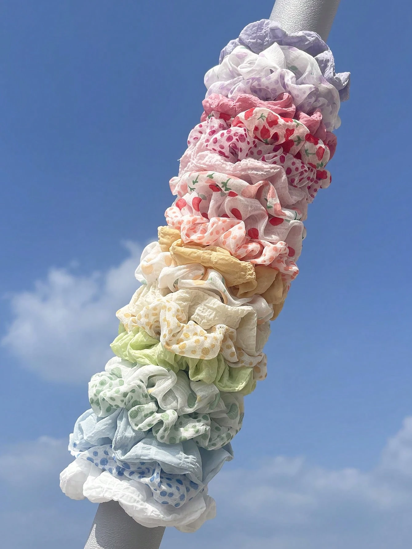 20pcs/Set Colorful Chiffon Hai - Men Accessories Wedding 리뷰 및 가격