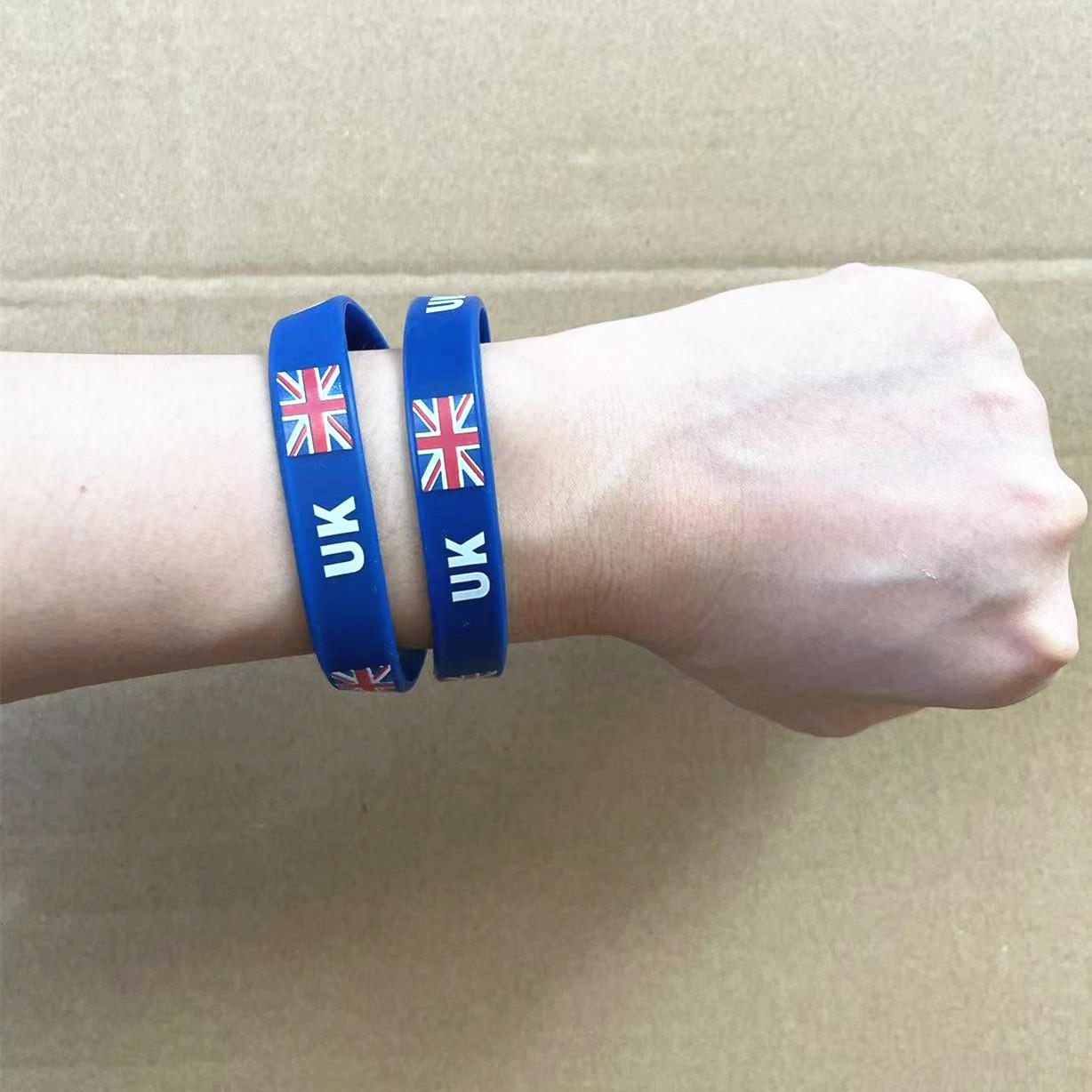 2pcs UK Britain Flag Wristband - Men'S Accessories Uk 리뷰 및 가격