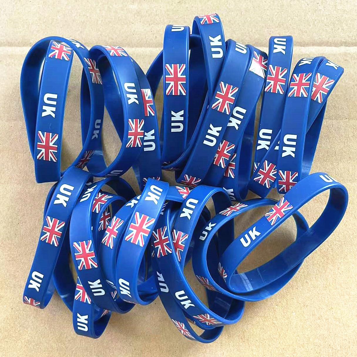 2pcs UK Britain Flag Wristband - Men'S Accessories Uk 리뷰 및 가격