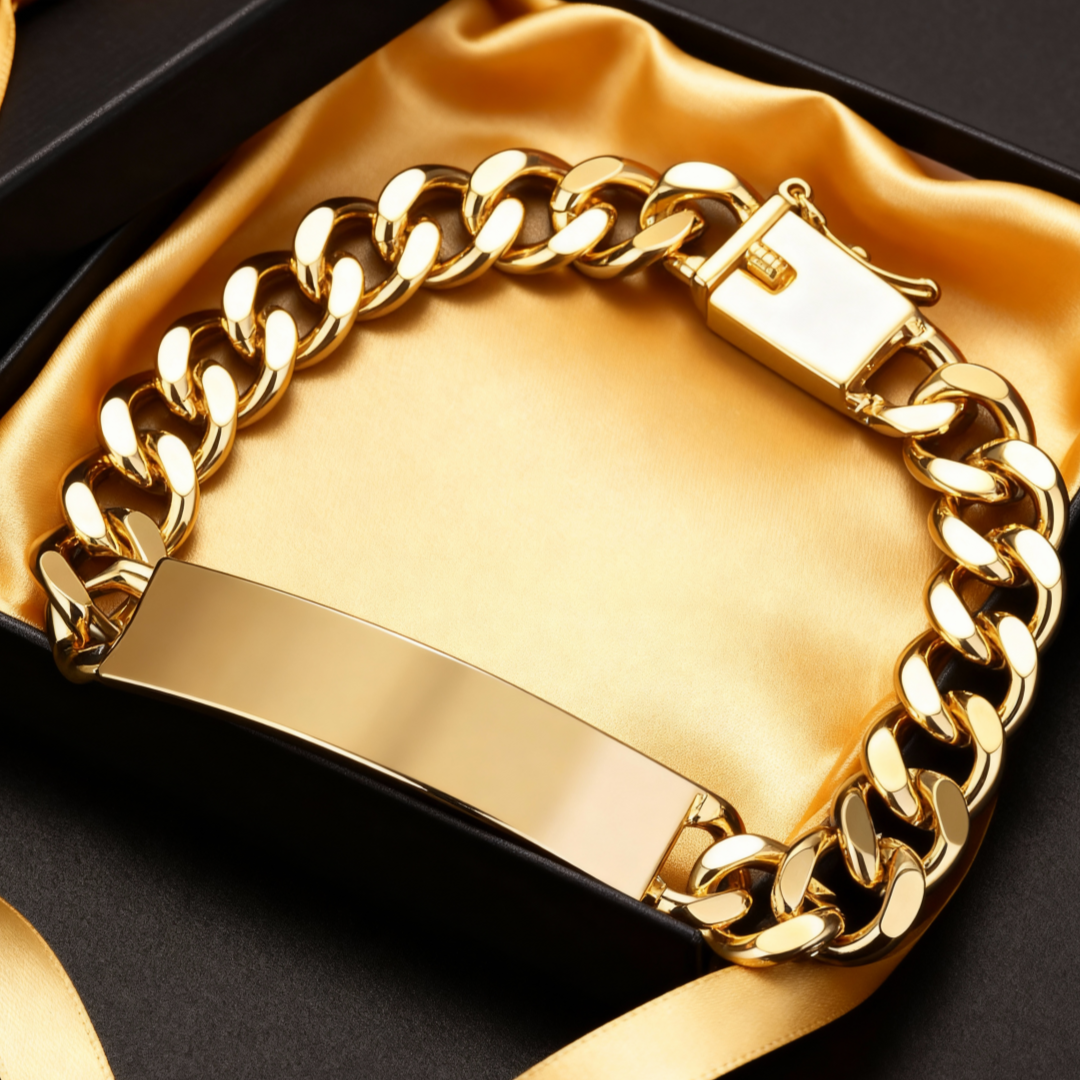 Fine Creative 18K Gold bracele - Men'S Accessories Jewelry Brands 리뷰 및 가격