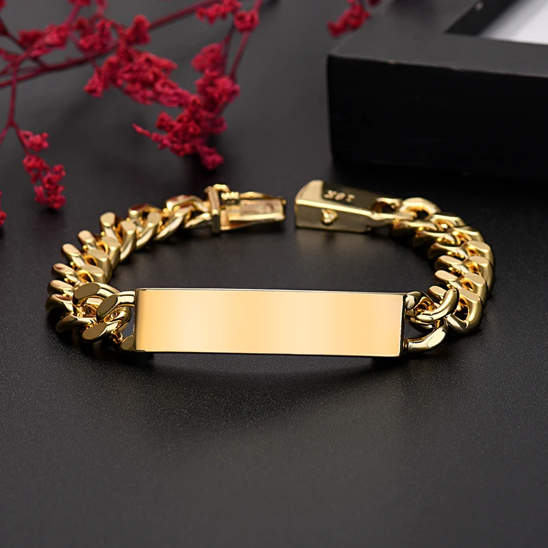 Fine Creative 18K Gold bracele - Men'S Accessories Jewelry Brands 리뷰 및 가격