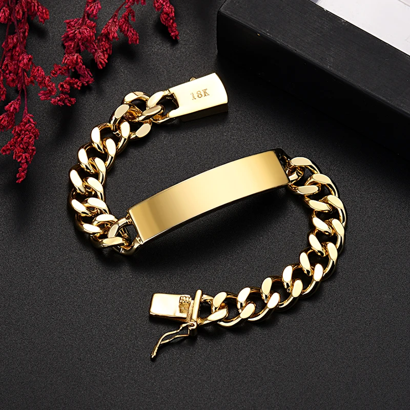 Fine Creative 18K Gold bracele - Men'S Accessories Jewelry Brands 리뷰 및 가격